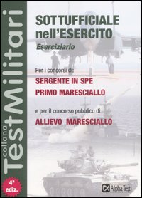 Sottufficiale nell'esercito. Eserciziario