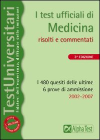 I test ufficiali di medicina 2002-2007