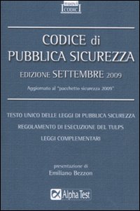 Codice di pubblica sicurezza 2009