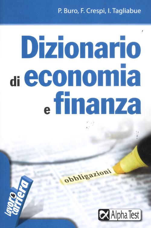 Dizionario di economia e finanza