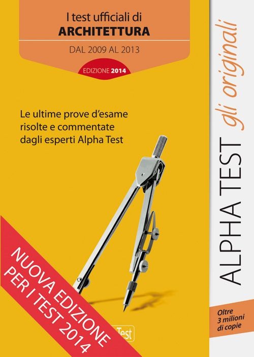 I test ufficiali di architettura 2009-2013