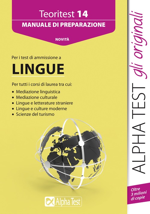Teoritest. Vol. 14: Manuale di preparazione per i test di ammissione a lingue