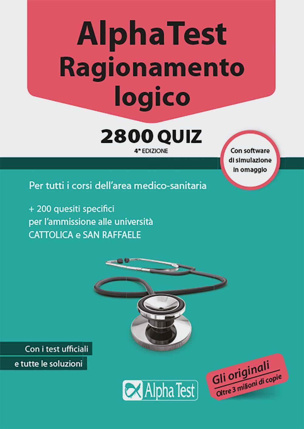 Alpha Test. Ragionamento logico. 2800 quiz