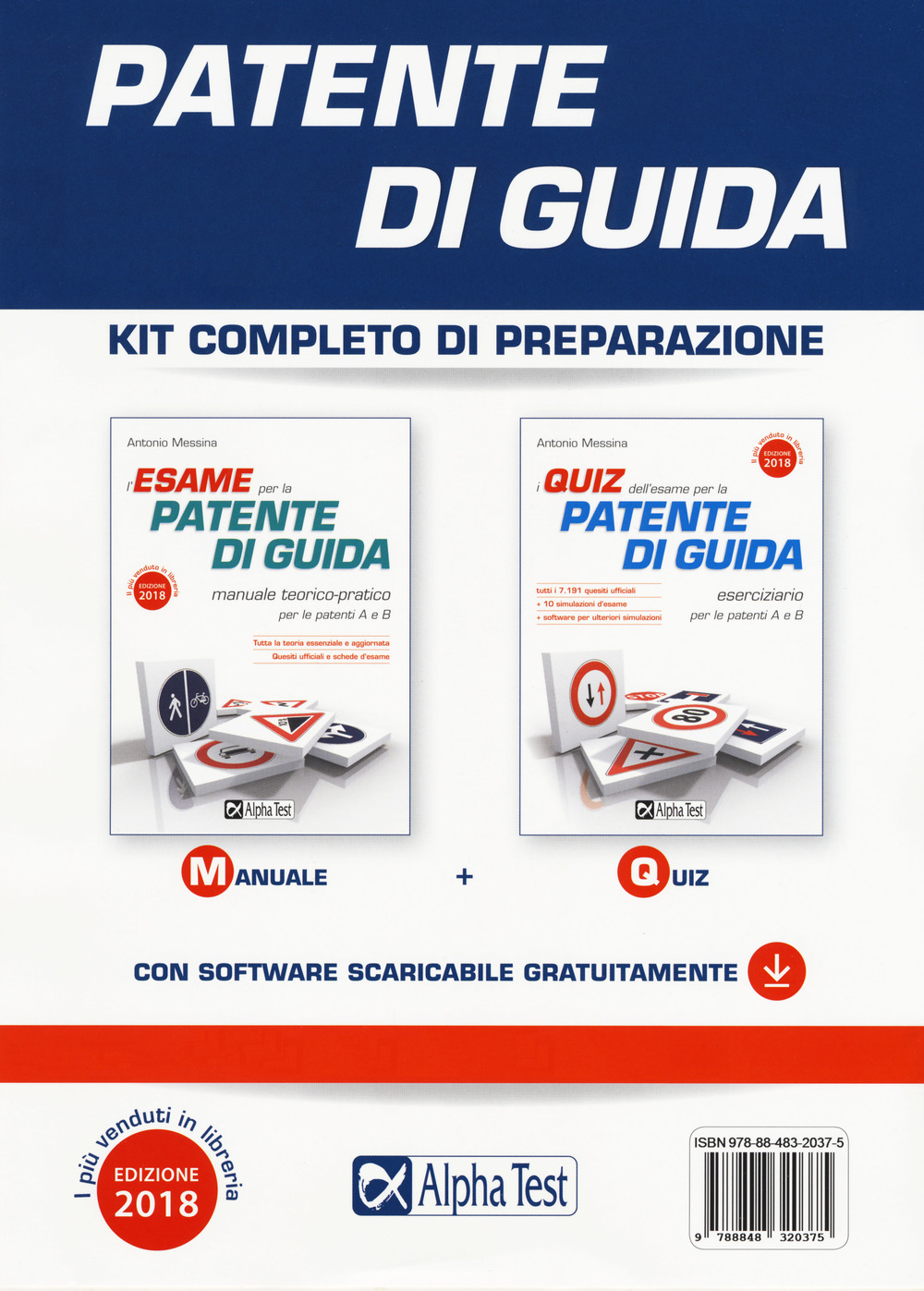Patente di guida. Kit completo di preparazione: Manuale-Eserciziario