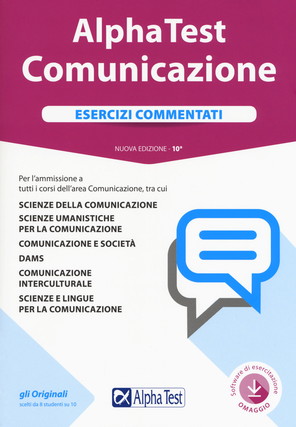 Alpha Test. Comunicazione. Esercizi commentati