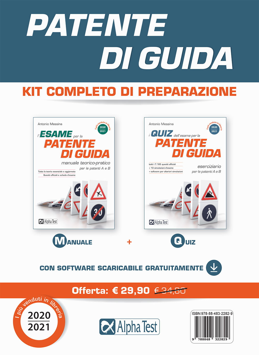 Patente di guida. Kit completo di preparazione: Manuale-Eserciziario