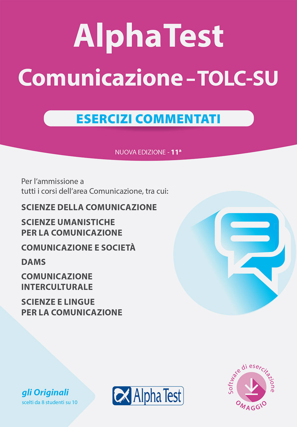 Alpha Test. Comunicazione. TOLC-SU. Esercizi commentati