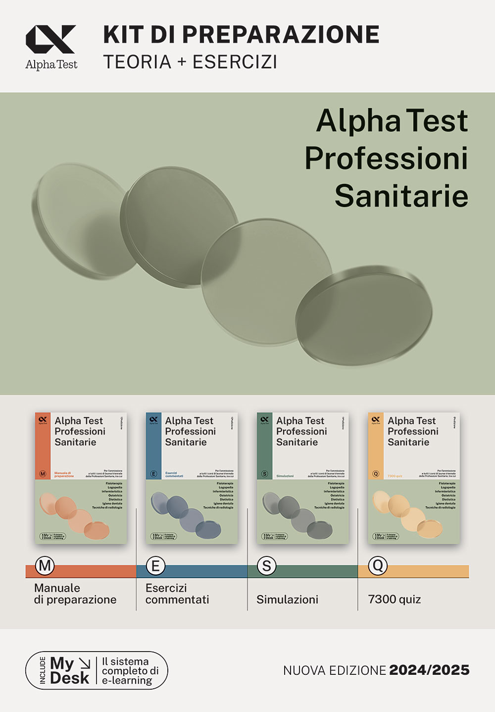 Alpha Test. Professioni sanitarie. Kit di preparazione. Ediz. MyDesk