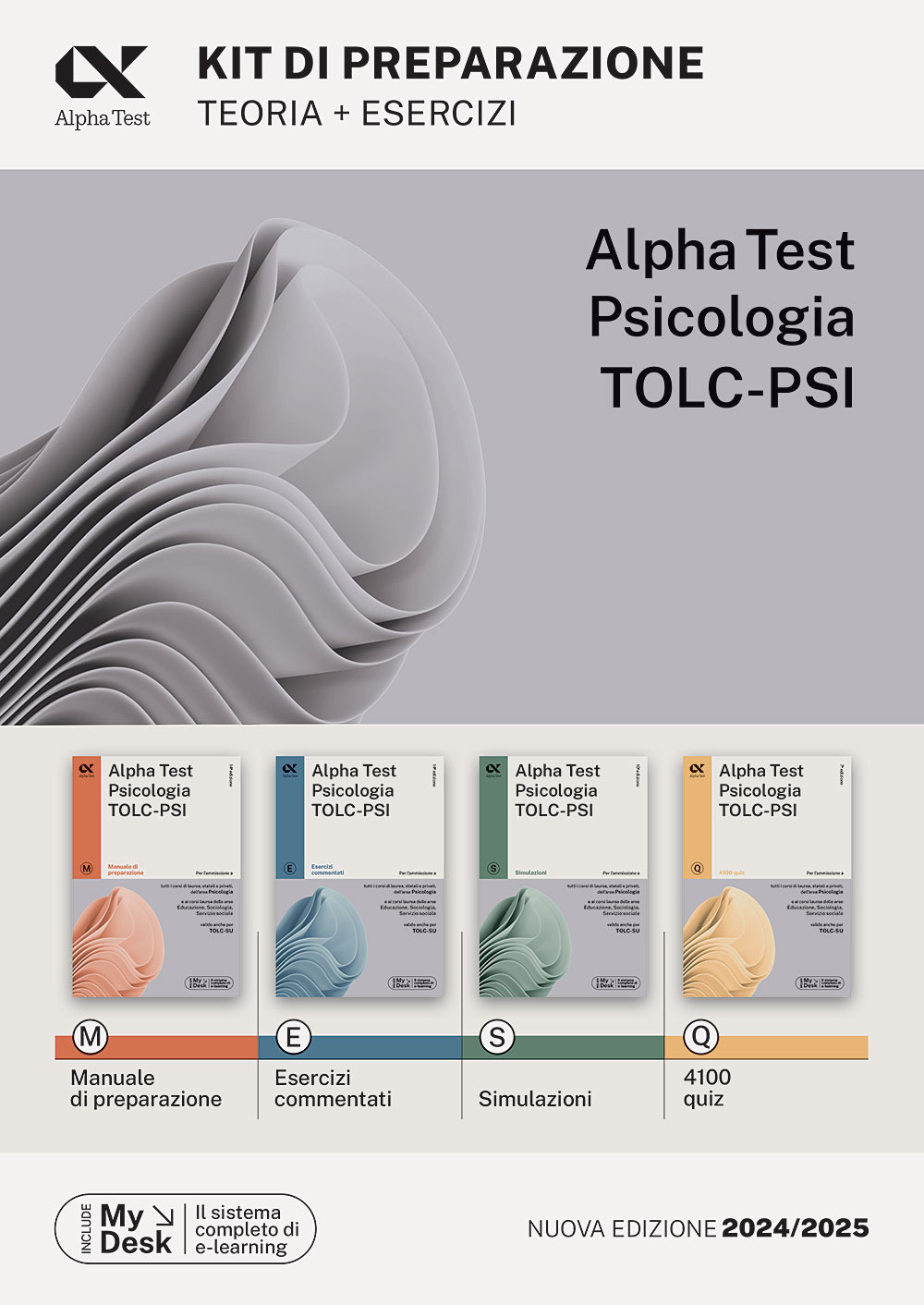 Alpha Test. Psicologia. TOLC-PSI. Kit di preparazione
