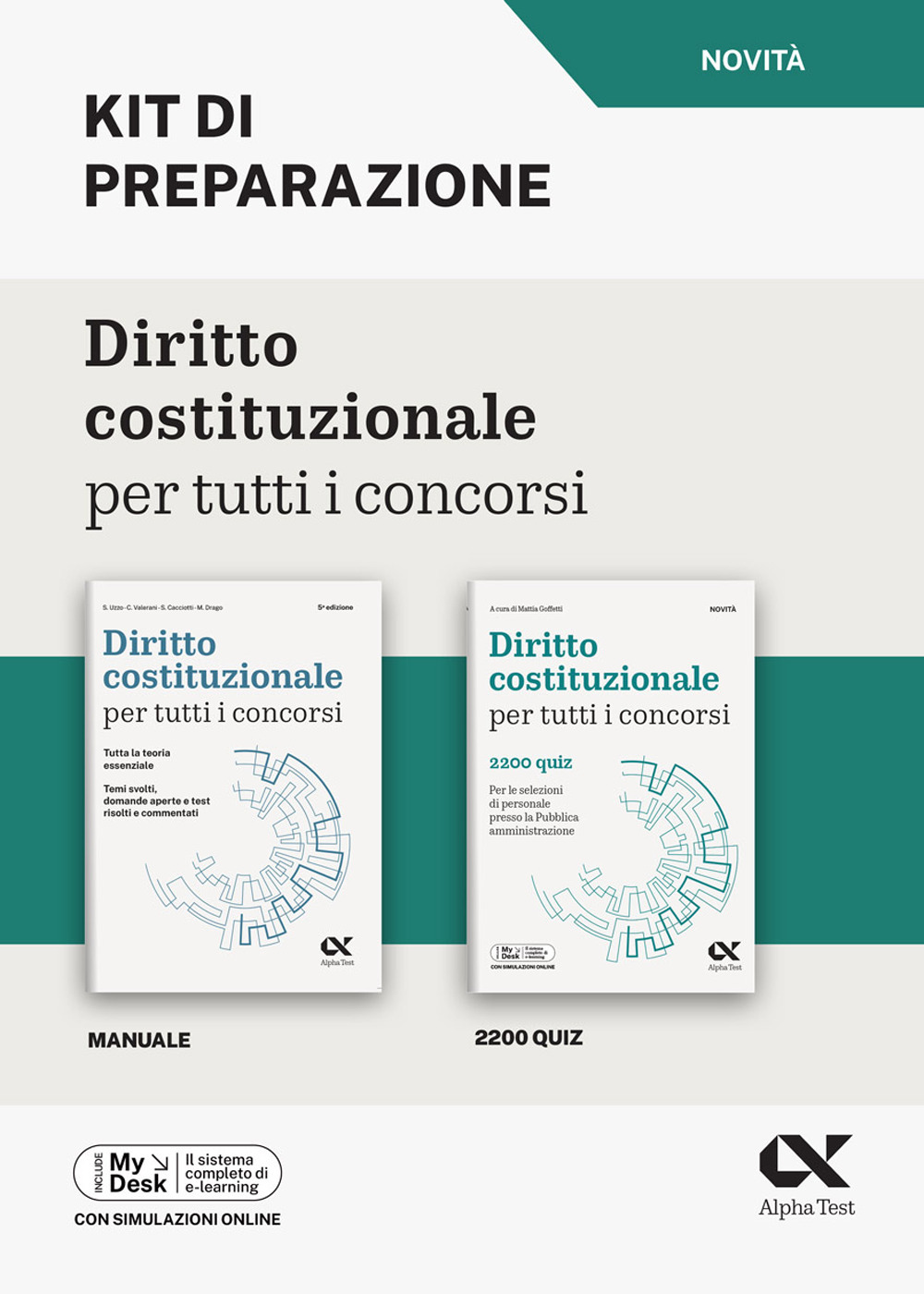 Diritto costituzionale per tutti i concorsi. Kit di preparazione. Per le selezioni di personale presso la Pubblica Amministrazione. Ediz. MyDesk