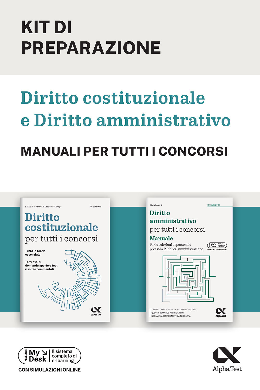 Kit manuali diritto costituzionale e amministrativo