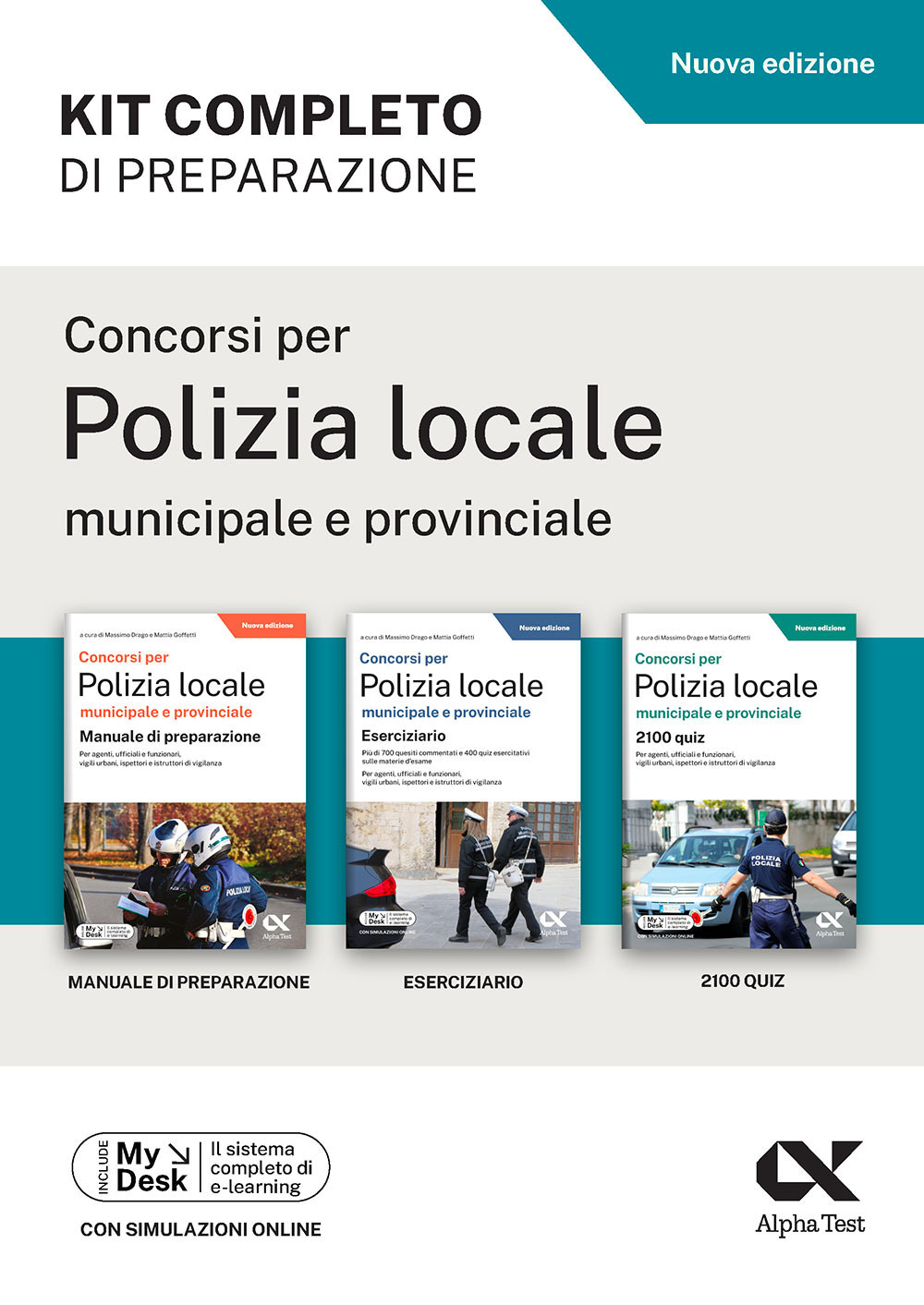 Concorsi per polizia locale - kit di preparazione