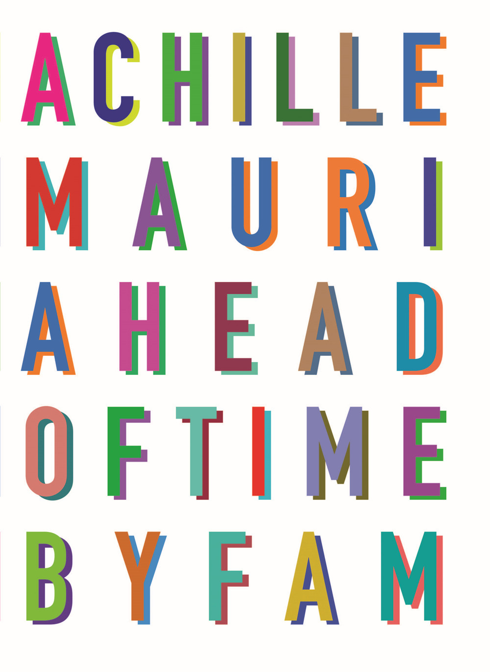 Achille Mauri. Ahead of time