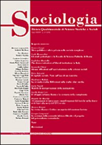 Sociologia. Rivista quadrimestrale di scienze storiche e sociali. Vol. 1