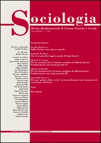 Sociologia. Rivista quadrimestrale di scienze storiche e sociali. Vol. 1