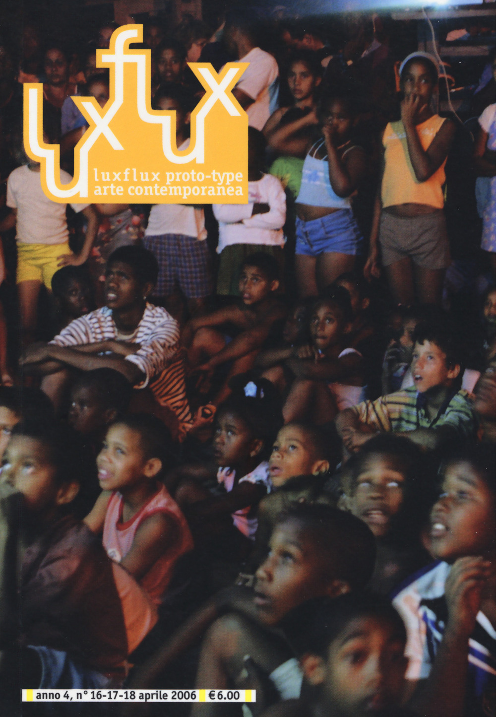 Luxflux proto-type arte contemporanea. Vol. 16-18