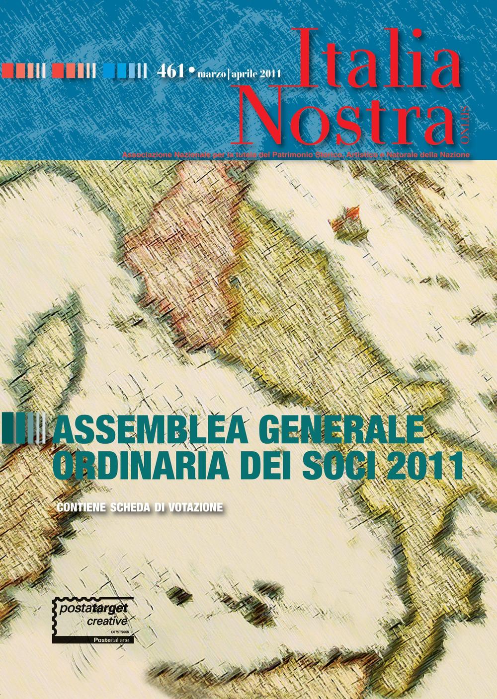 Italia nostra. Vol. 461: Assemblea generale ordinaria
