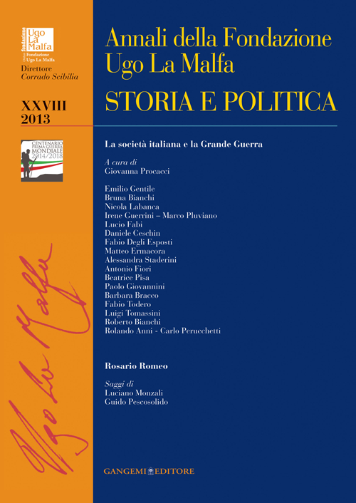 Annali della Fondazione Ugo La Malfa. Storia e politica. Vol. 28