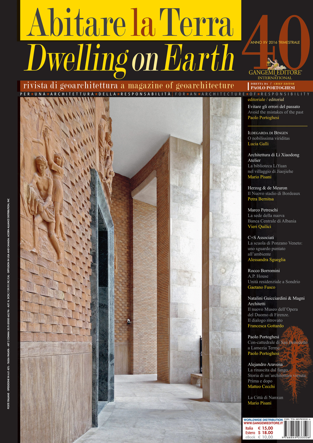 Abitare la terra. Ediz. italiana e inglese. Vol. 40