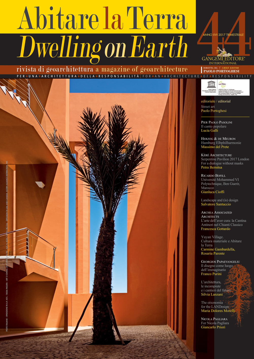 Abitare la terra. Ediz. italiana e inglese. Vol. 44