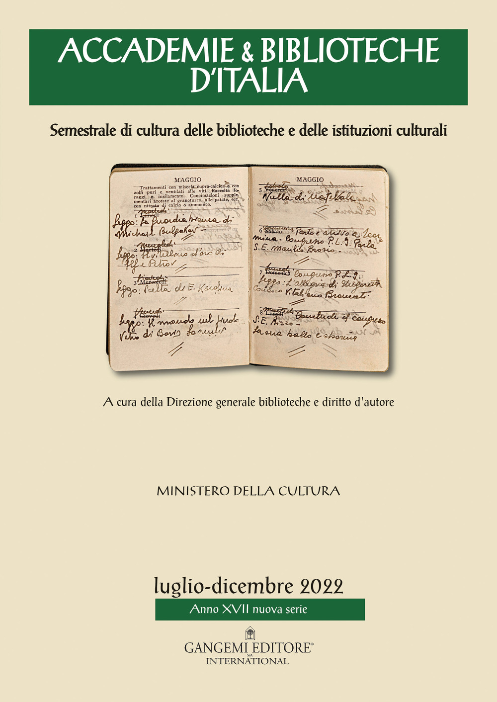 Accademie & biblioteche d'Italia. Semestrale di cultura delle biblioteche e delle istituzioni culturali. Vol. 2
