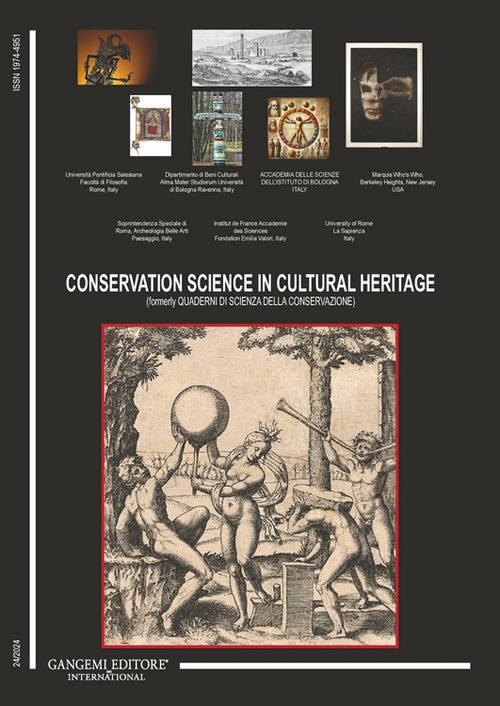 Conservation Science in Cultural Heritage. Vol. 24