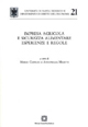 Impresa agricola e sicurezza alimentare. Esperienze e regole