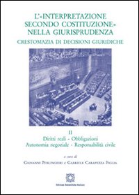 L'«interpretazione secondo Costituzione» nella giurisprudenza. Crestomazia di decisioni giuridiche. Vol. 2