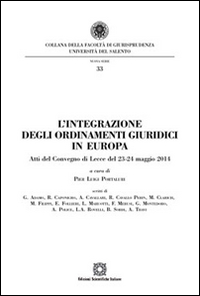 L'integrazione degli ordinamenti giuridici in Europa