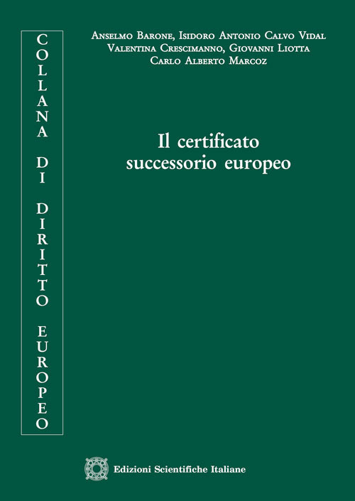 Il certificato successorio europeo