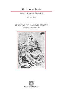 Il cannocchiale. Rivista di studi filosofici. Vol. 1-2: Versioni della rivelazione