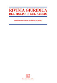 Rivista giuridica del Molise e del Sannio. Vol. 1