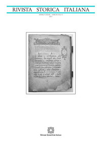Rivista storica italiana. Vol. 1