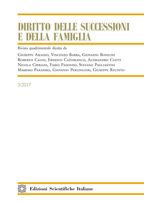Diritto delle successioni e della famiglia. Vol. 3