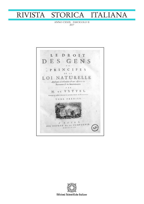 Rivista storica italiana. Vol. 2