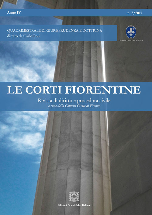 Le corti fiorentine. Rivista di diritto e procedura civile. Vol. 3