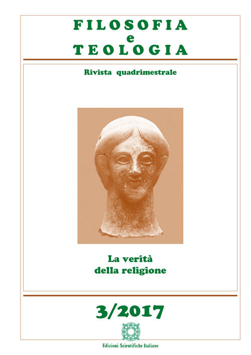 Filosofia e teologia. Rivista quadrimestrale. Vol. 3: La verità della religione