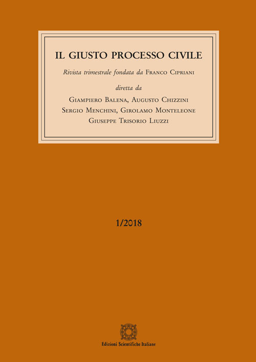 Il giusto processo civile. Vol. 1