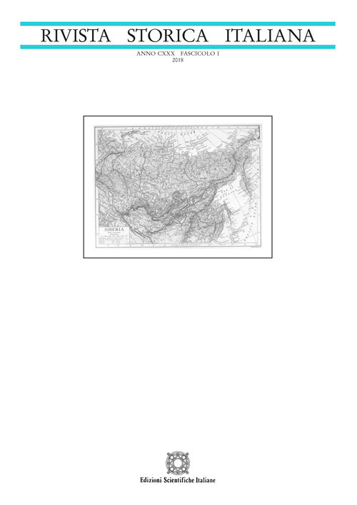 Rivista storica italiana. Vol. 1