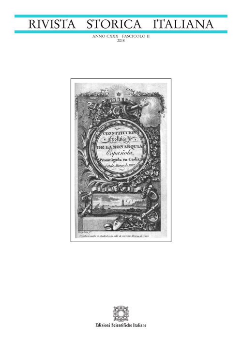Rivista storica italiana. Vol. 2