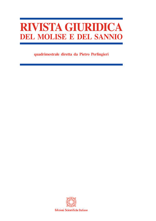 Rivista giuridica del Molise e del Sannio. Vol. 2