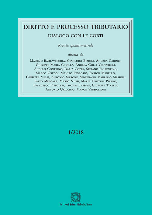 Diritto e processo tributario. Vol. 1