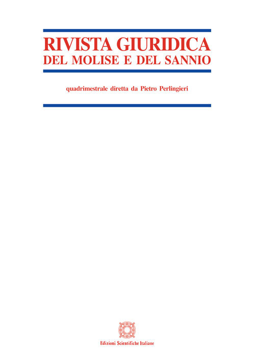 Rivista giuridica del Molise e del Sannio. Vol. 2