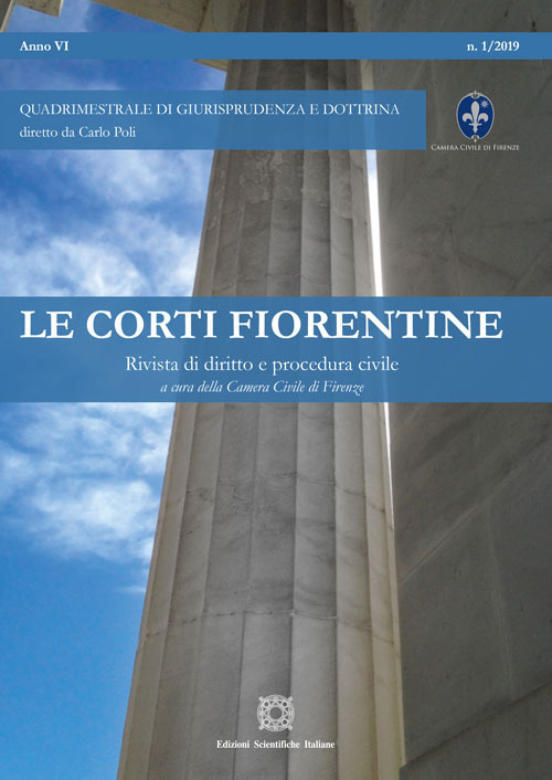 Le corti fiorentine. Rivista di diritto e procedura civile. Vol. 1