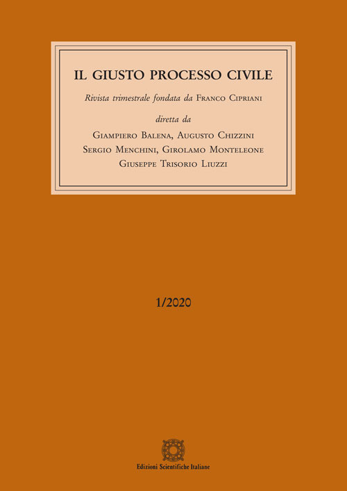 Il giusto processo civile. Vol. 1