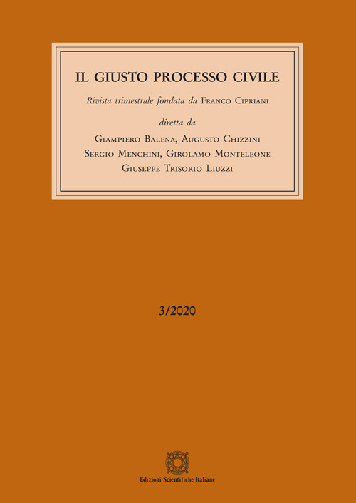 Il giusto processo civile. Vol. 3