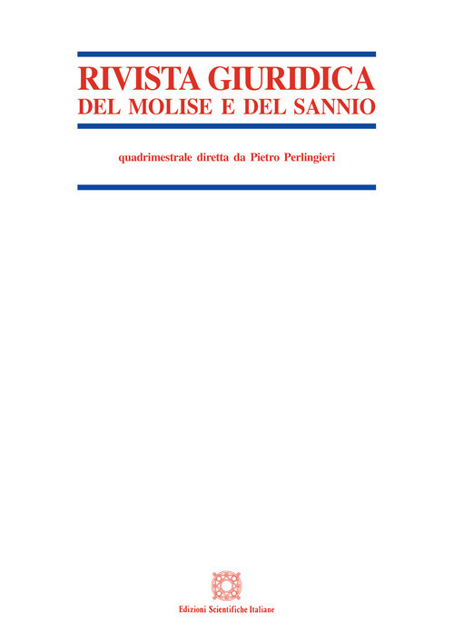 Rivista giuridica del Molise e del Sannio. Vol. 2
