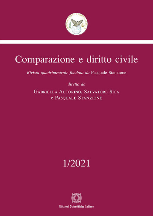 Comparazione e diritto civile. Vol. 1
