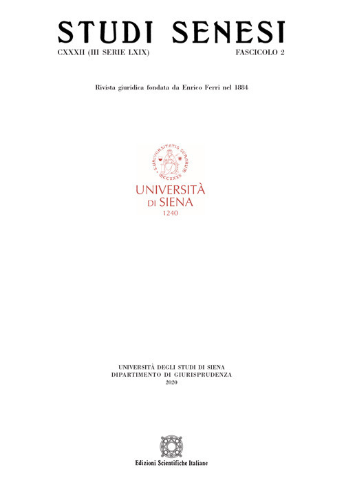 Studi senesi. Rivista giuridica. Vol. 2