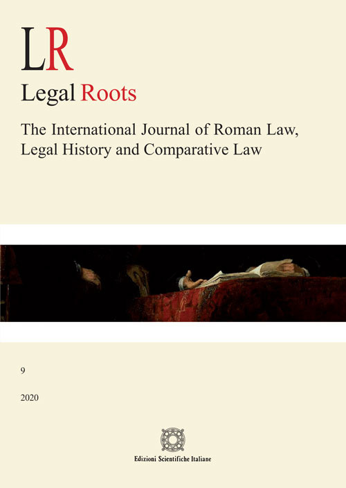 LR. Legal roots. The international journal of roman law, legal history and comparative law. Vol. 9